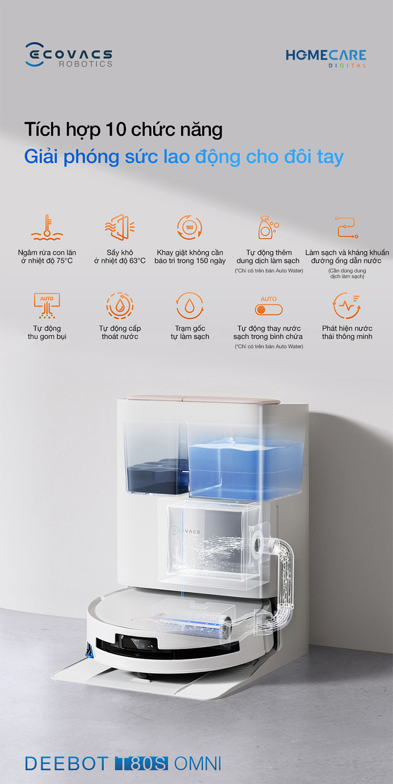 ECOVACS DEEBOT T80S OMNI