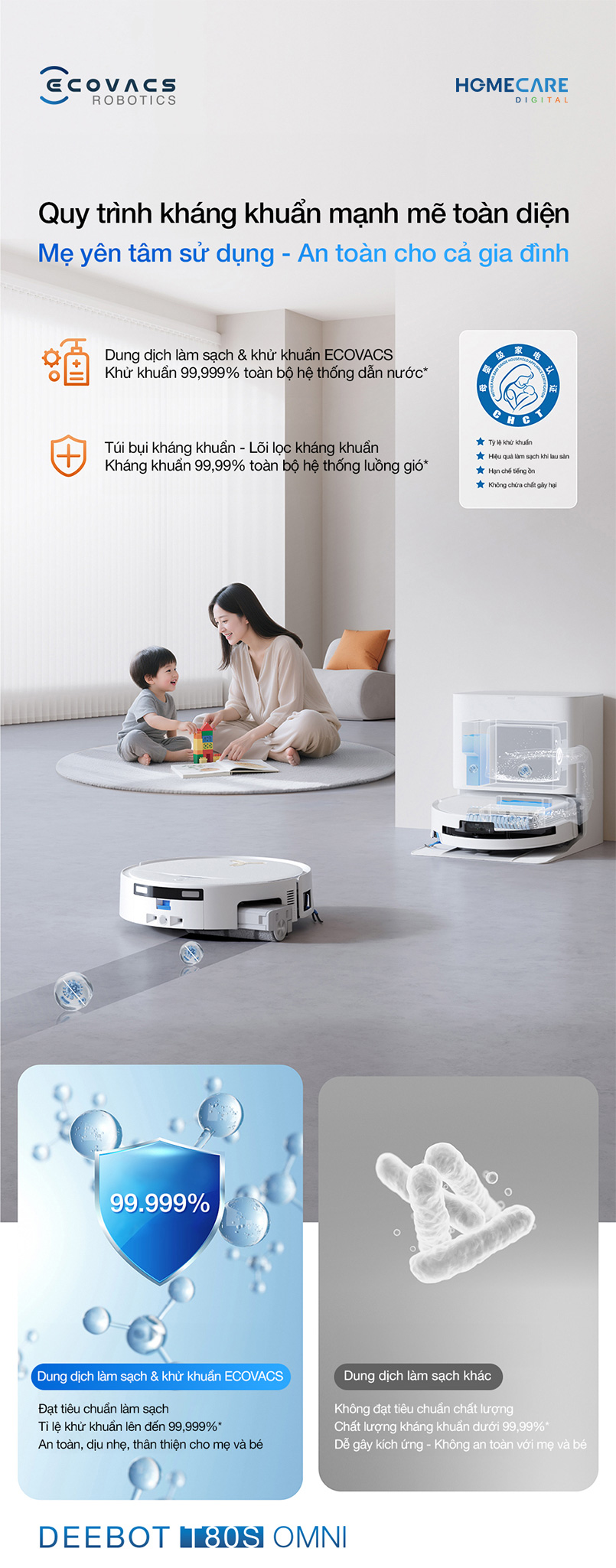 ECOVACS DEEBOT T80S OMNI