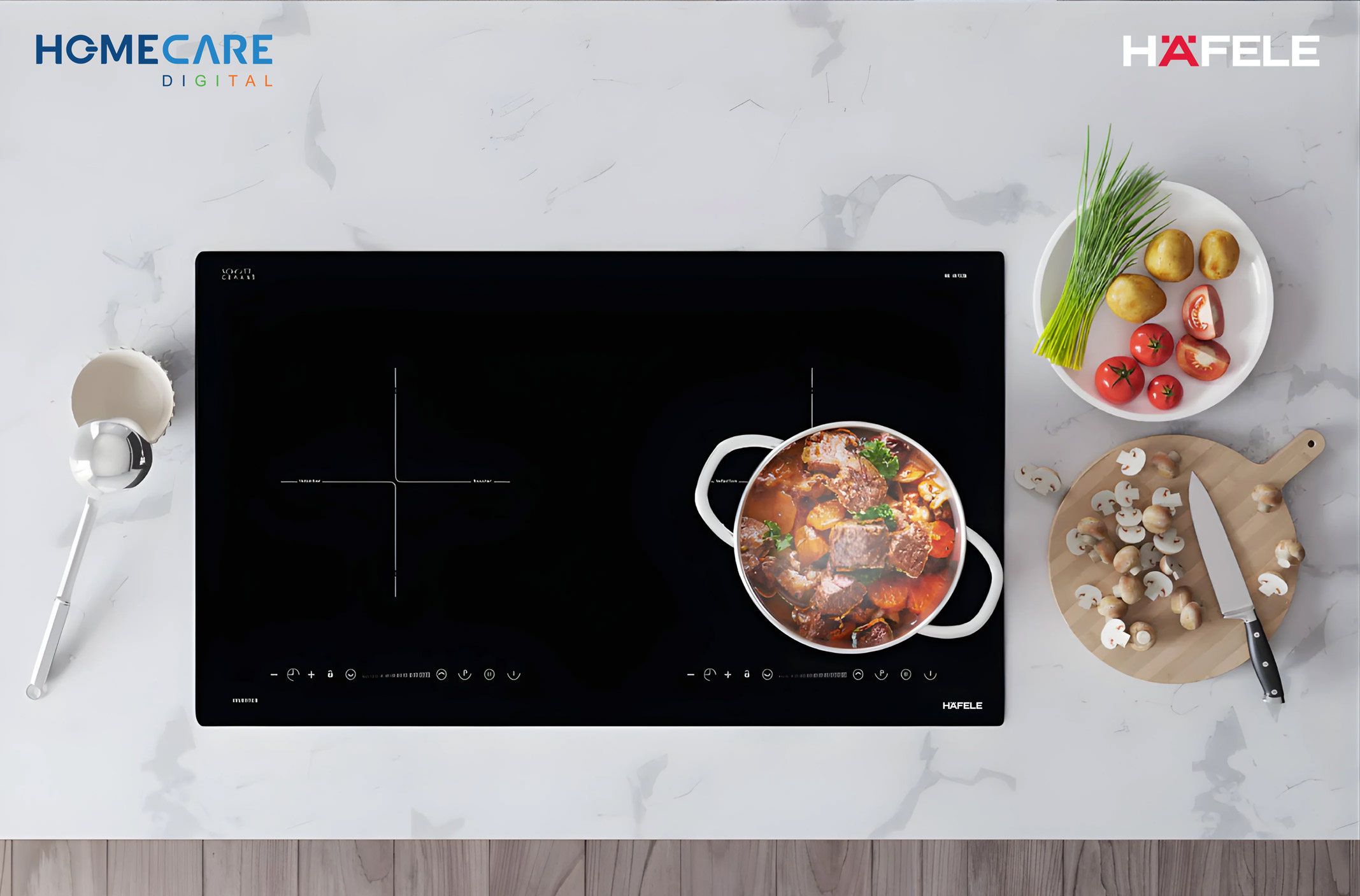 Bếp từ 2 vùng nấu Hafele HC-I3732A