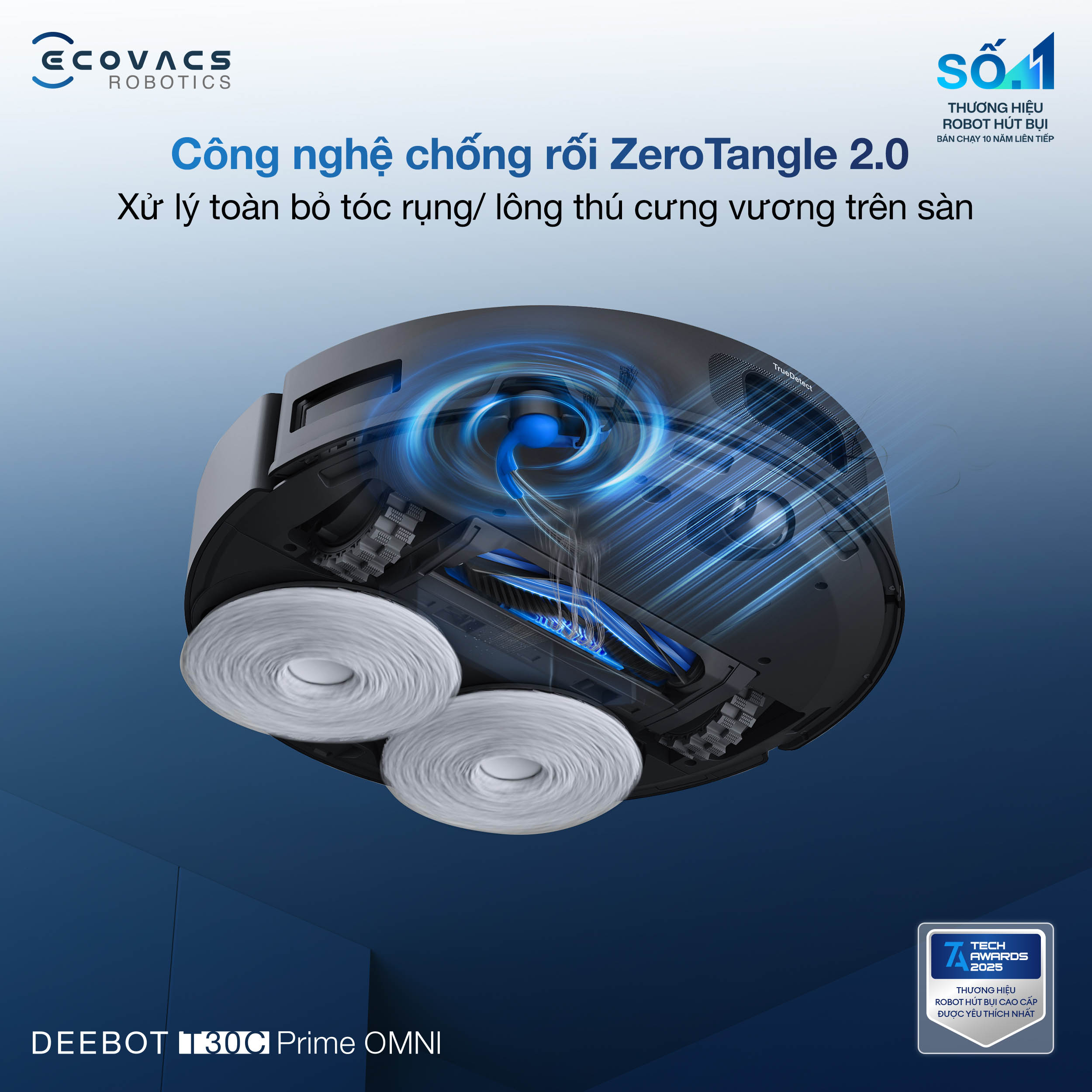 Ecovacs Deebot T30C Prime Omni