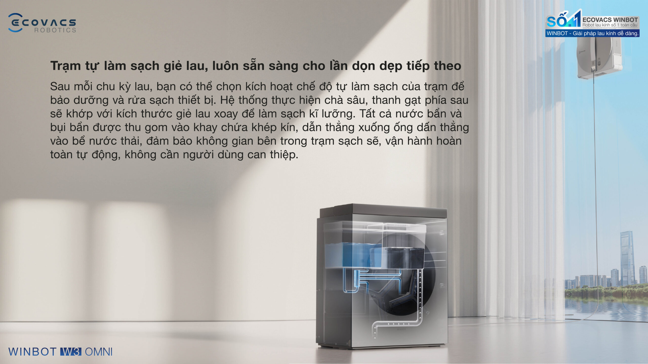 Ecovacs Deebot T30C Prime Omni