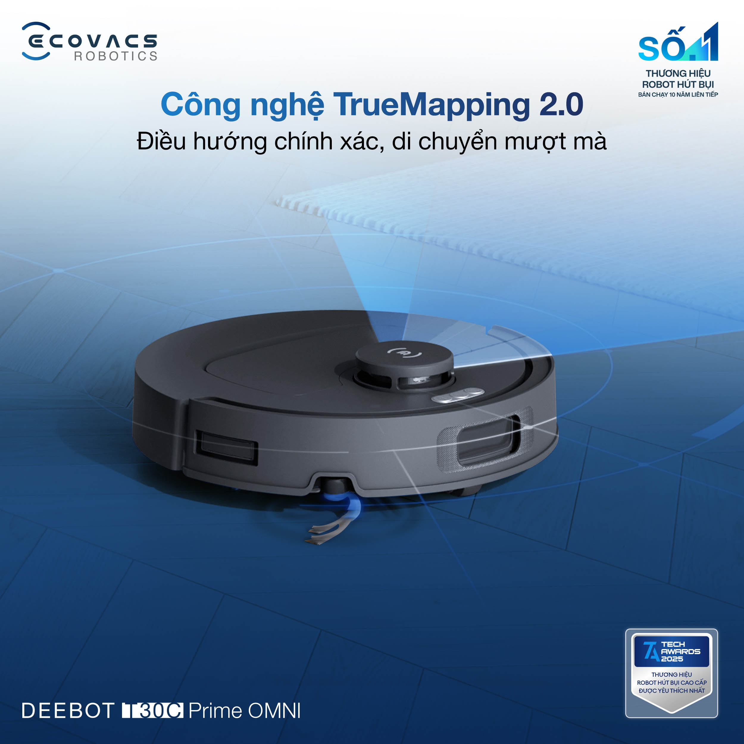 Ecovacs Deebot T30C Prime Omni