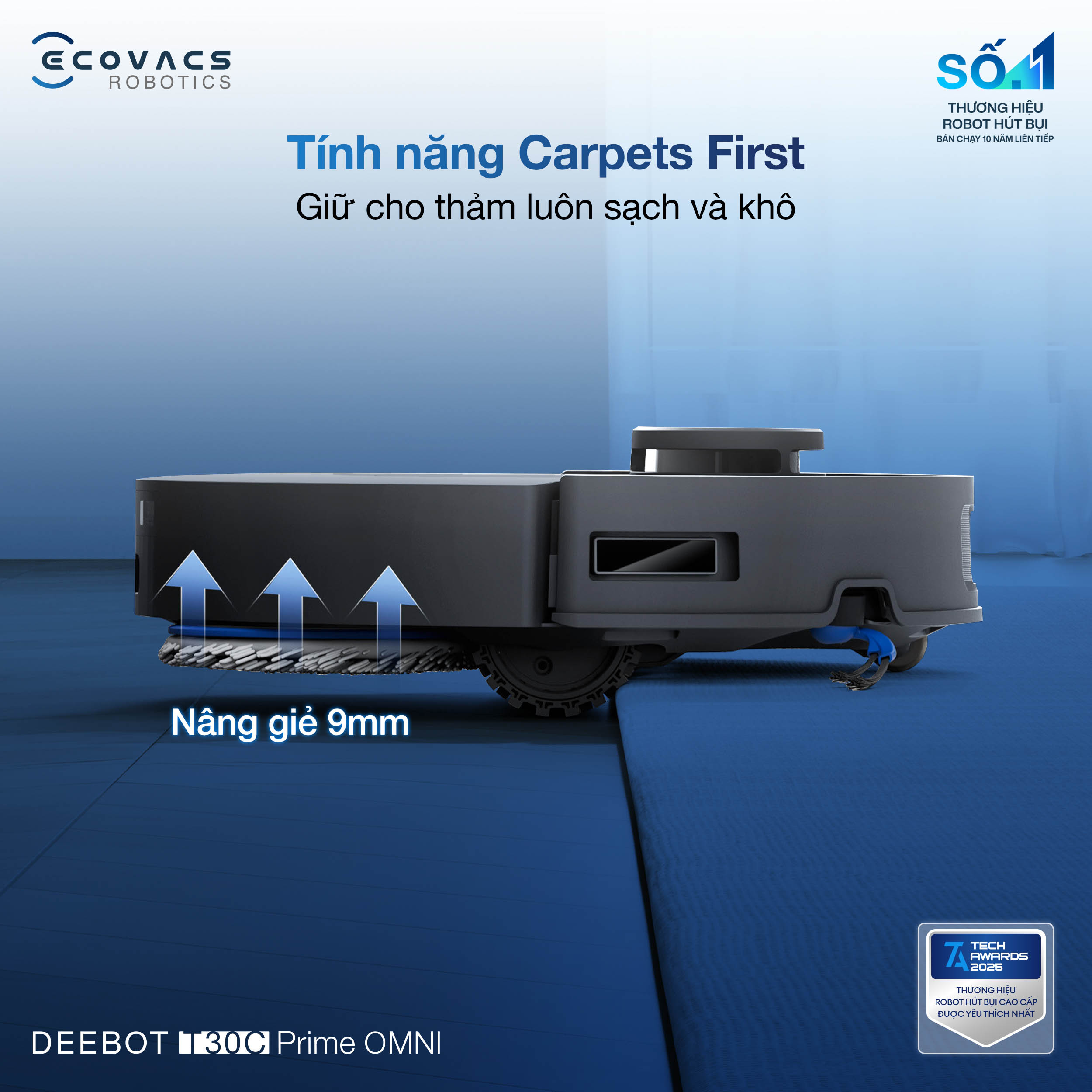 Ecovacs Deebot T30C Prime Omni
