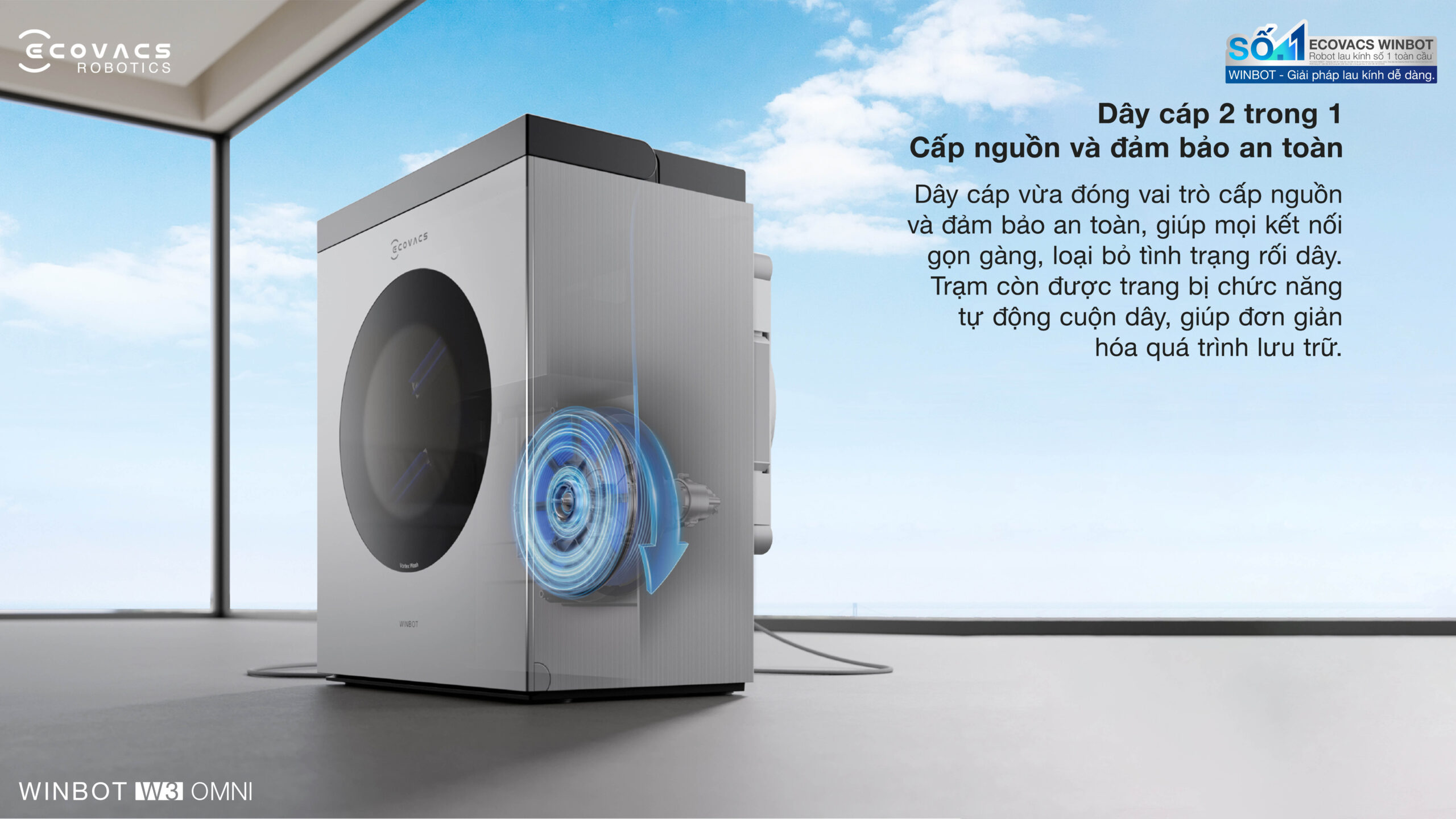 Ecovacs Deebot T30C Prime Omni