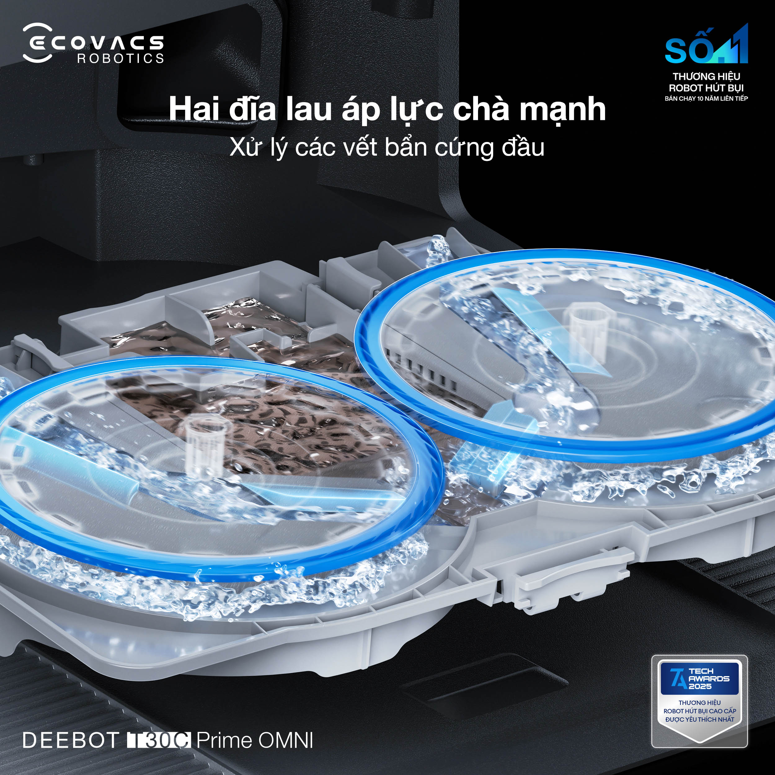 Ecovacs Deebot T30C Prime Omni