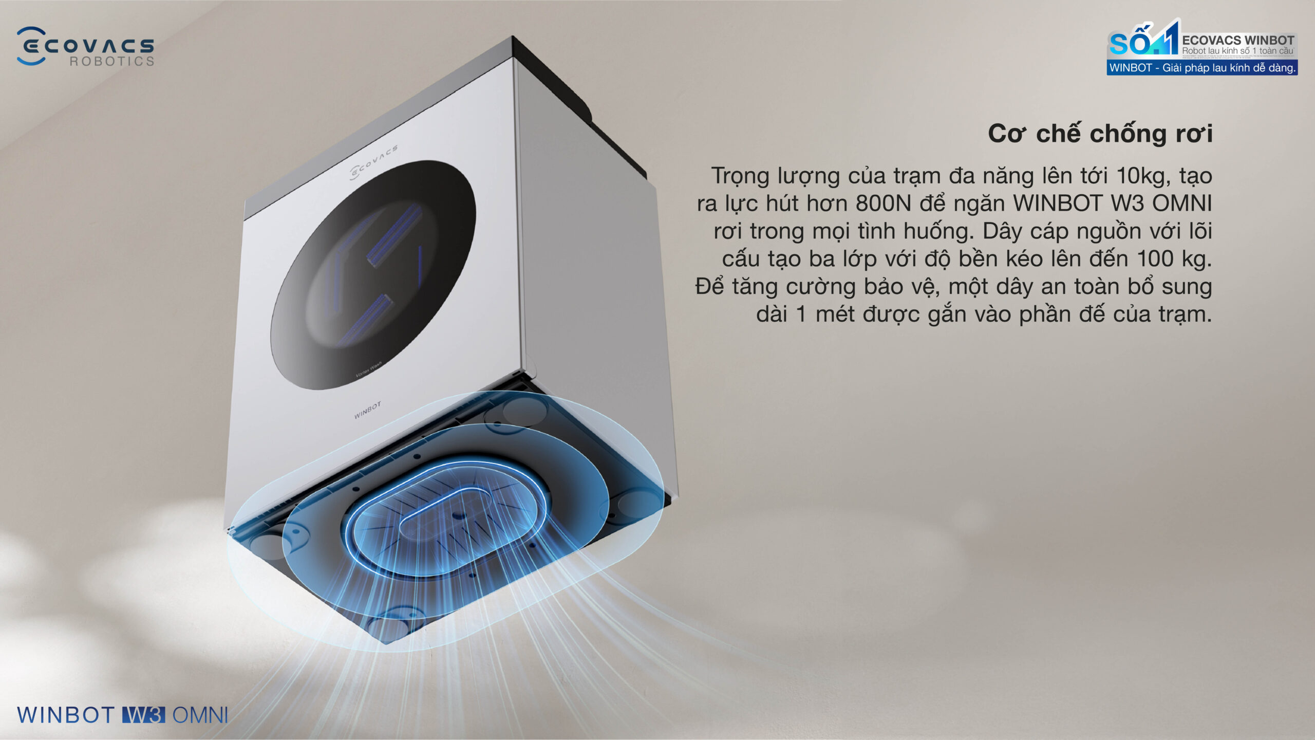 Ecovacs Deebot T30C Prime Omni