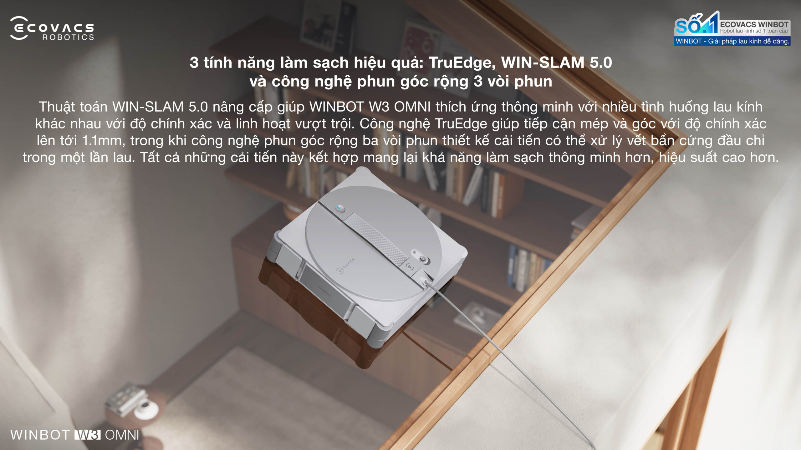 Ecovacs Deebot T30C Prime Omni