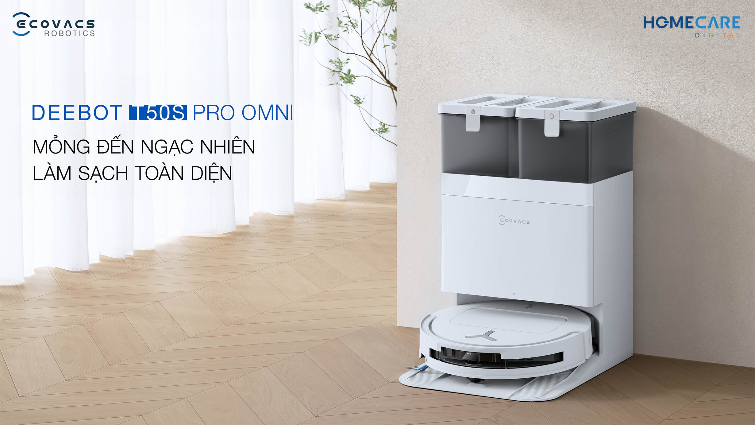 Ecovacs Deebot T50s Pro Omni