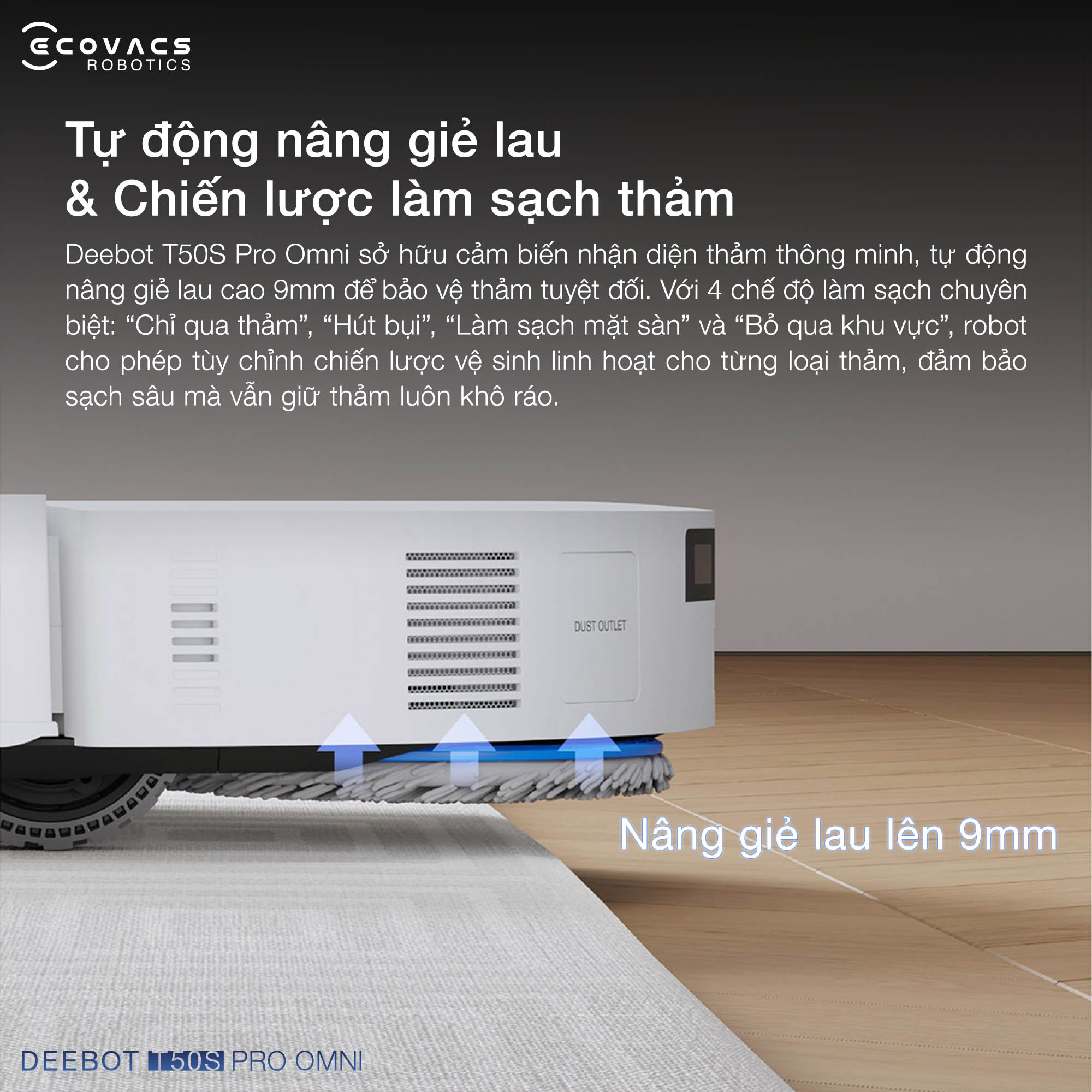 Ecovacs Deebot T50s Pro Omni