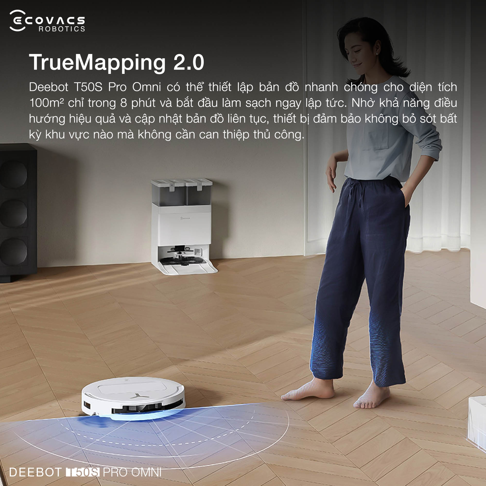 Ecovacs Deebot T50s Pro Omni