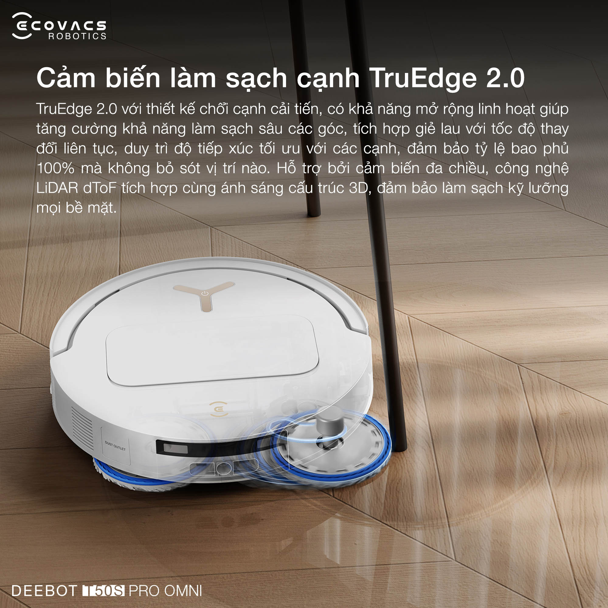 Ecovacs Deebot T50s Pro Omni