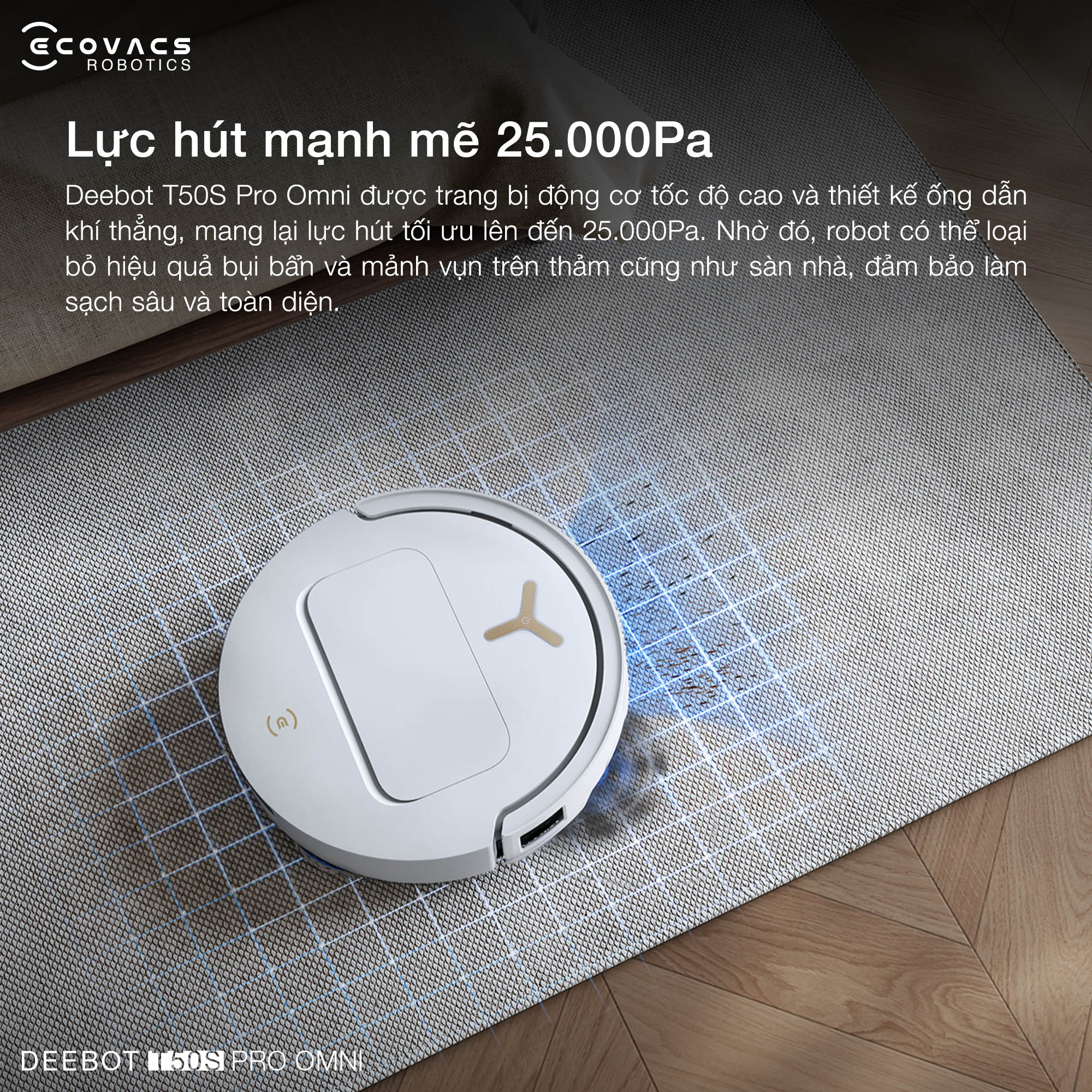 Ecovacs Deebot T50s Pro Omni