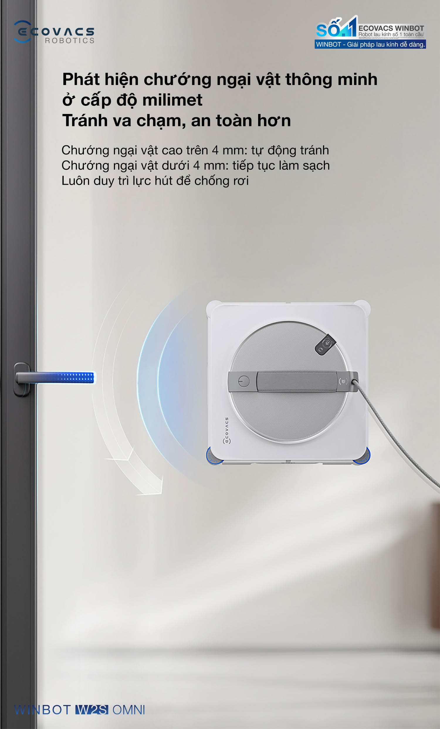 Ecovacs Winbot W2S Omni