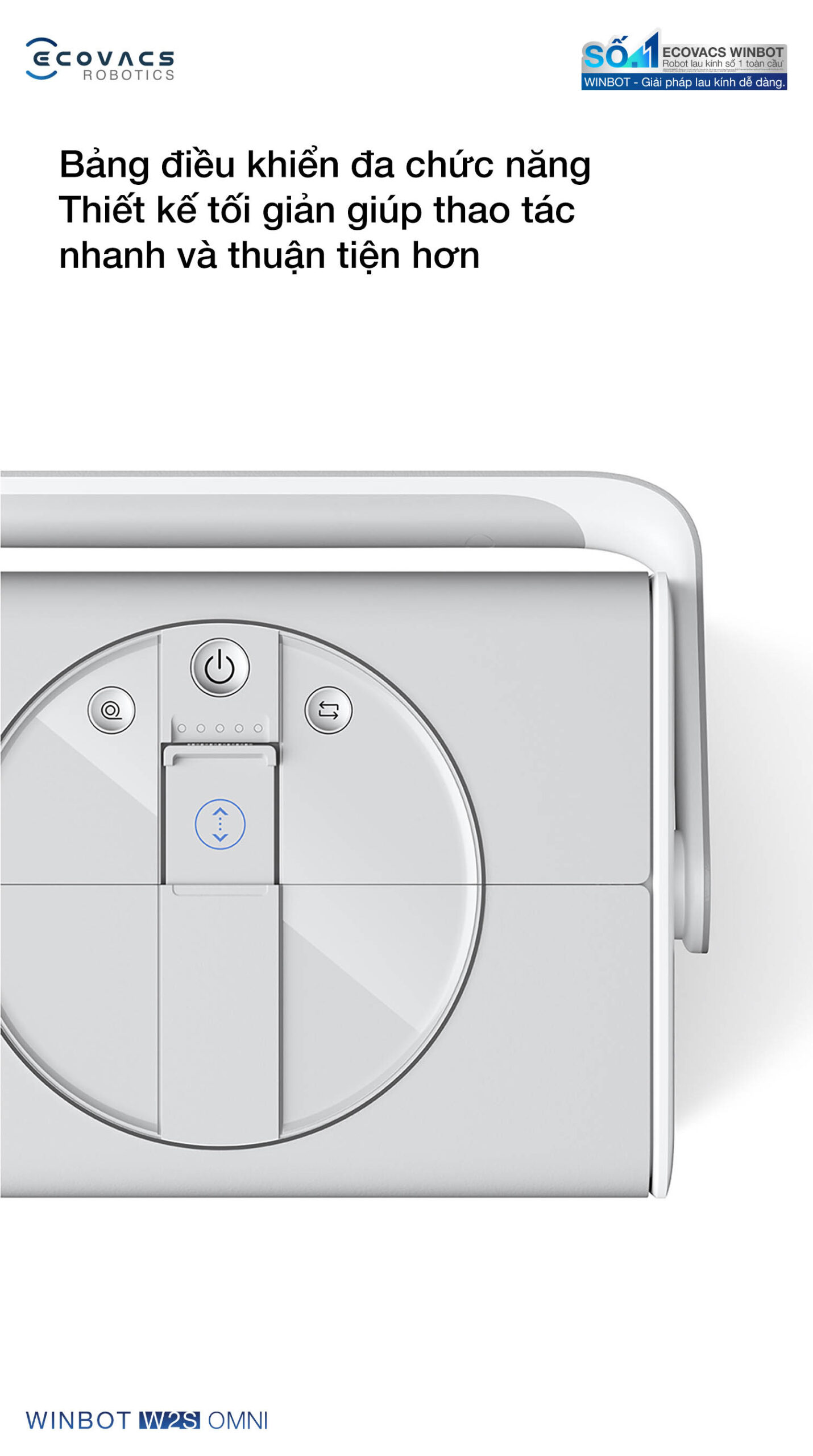 Ecovacs Winbot W2S Omni
