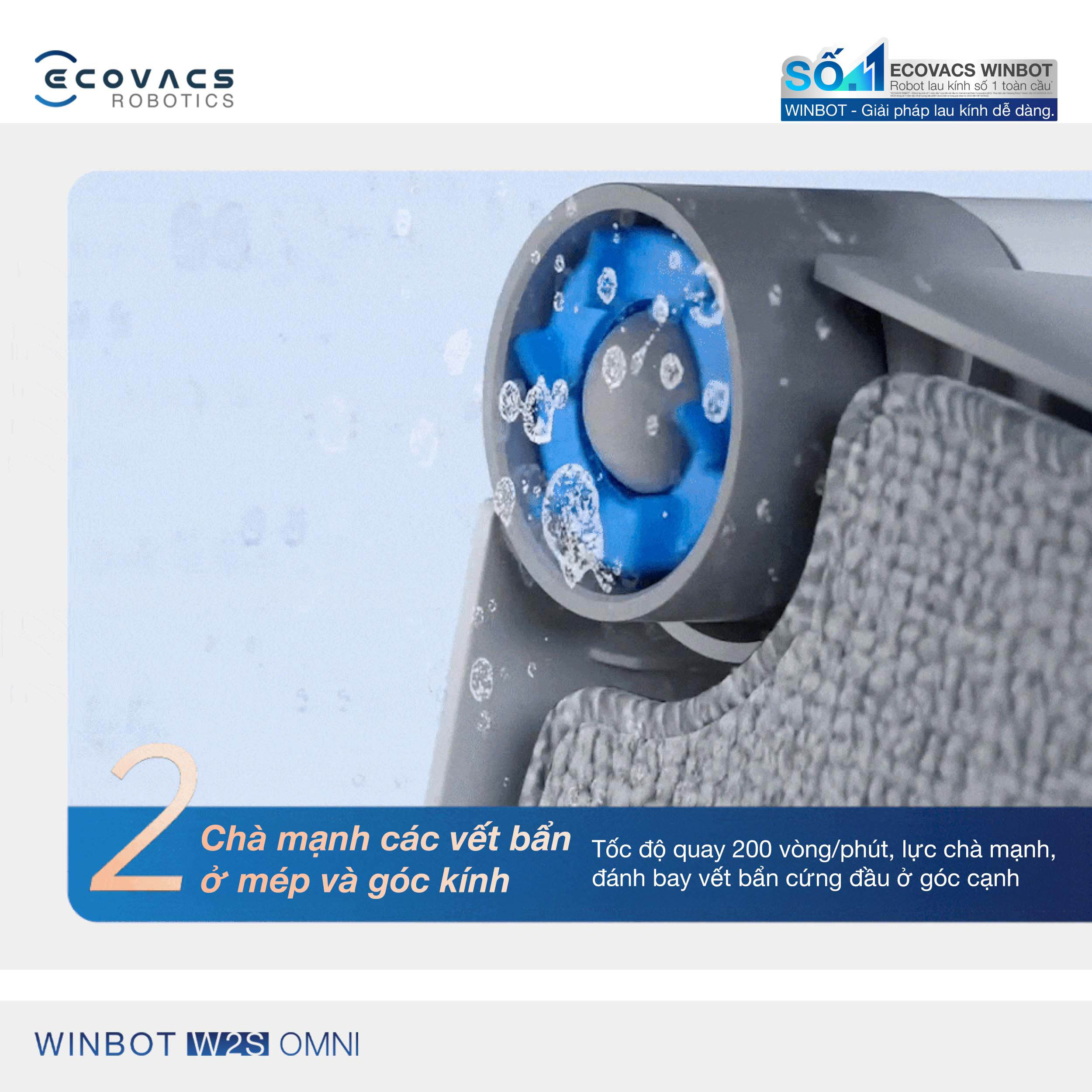 Ecovacs Winbot W2S Omni