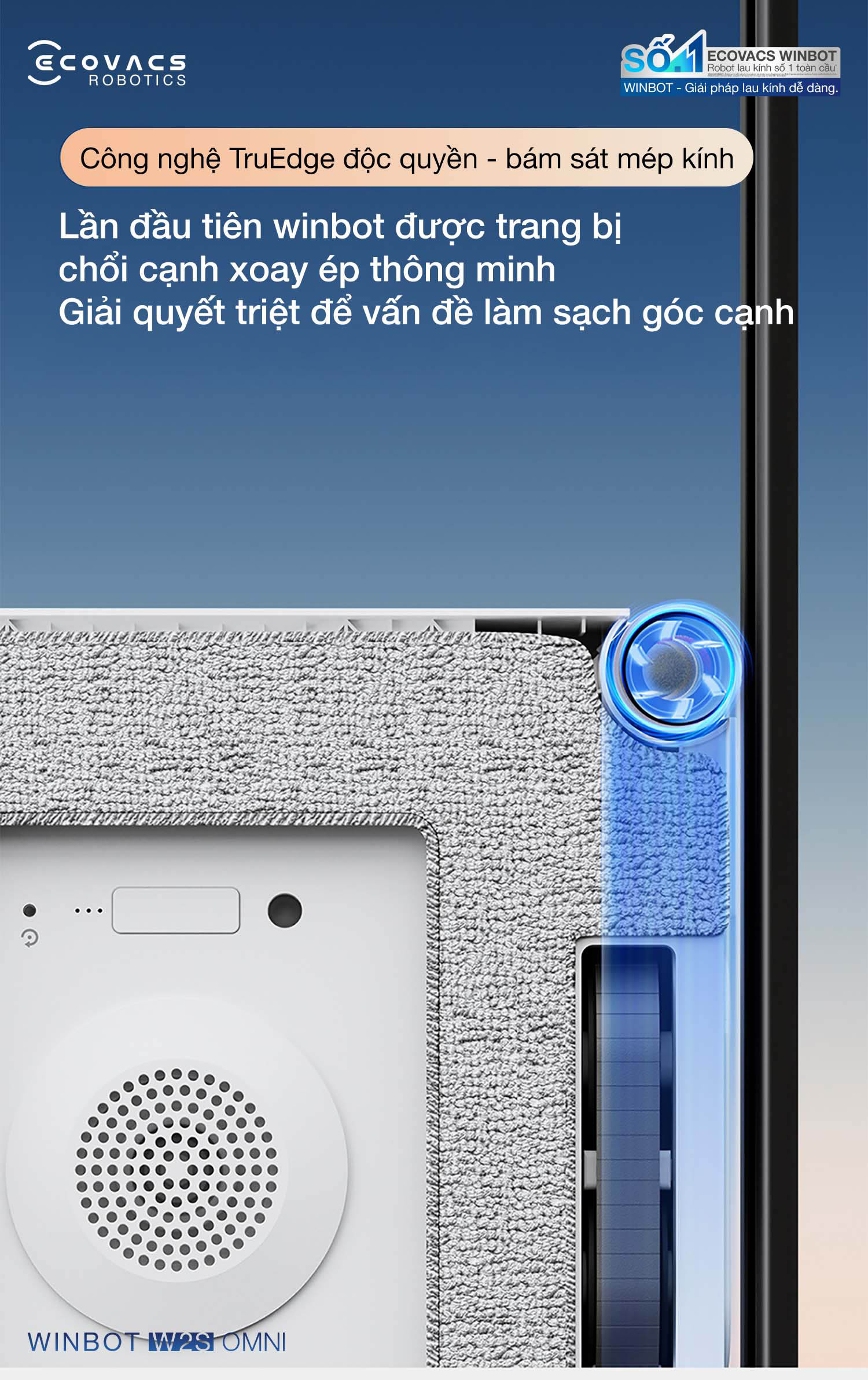 Ecovacs Winbot W2S Omni