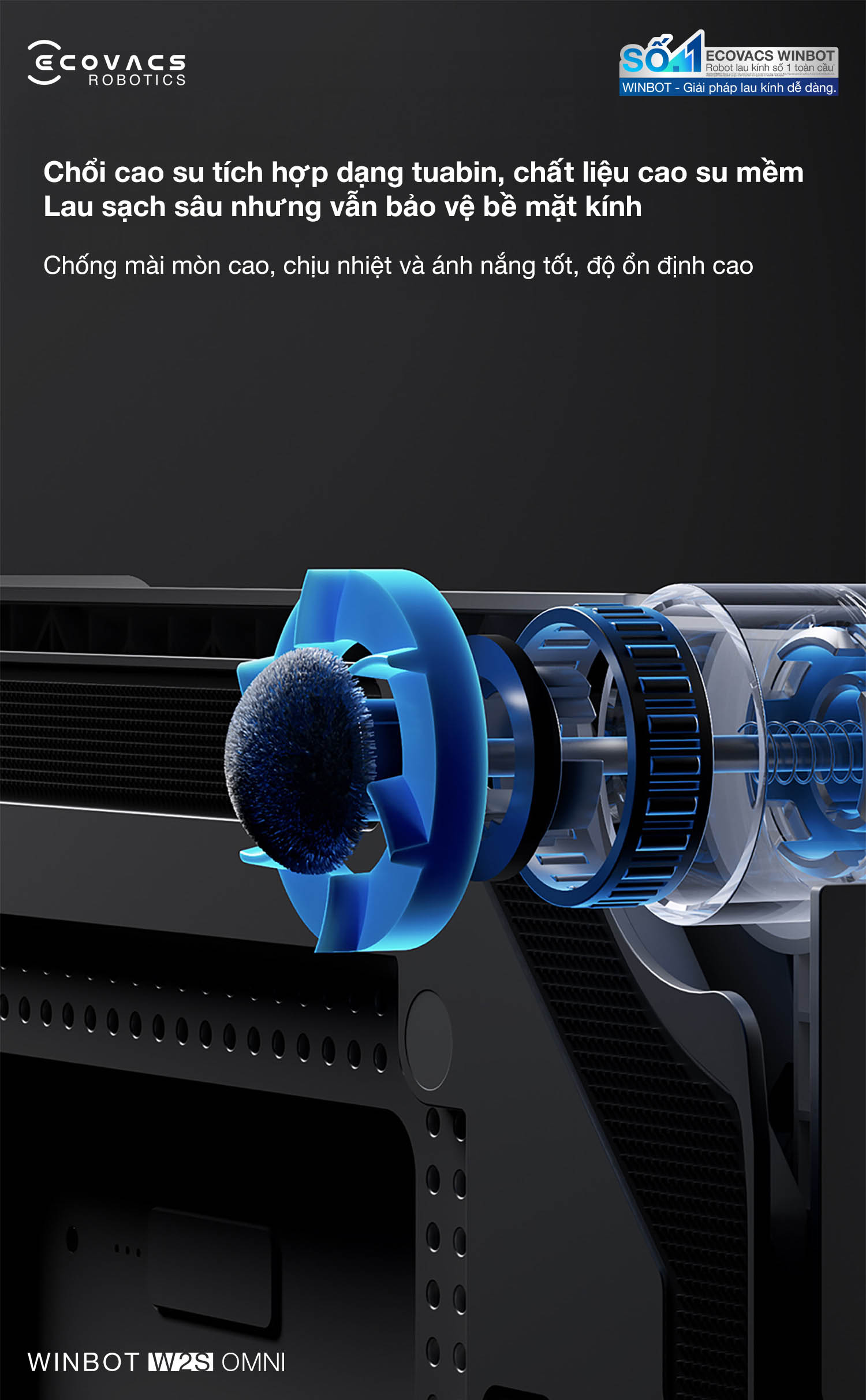 Ecovacs Winbot W2S Omni