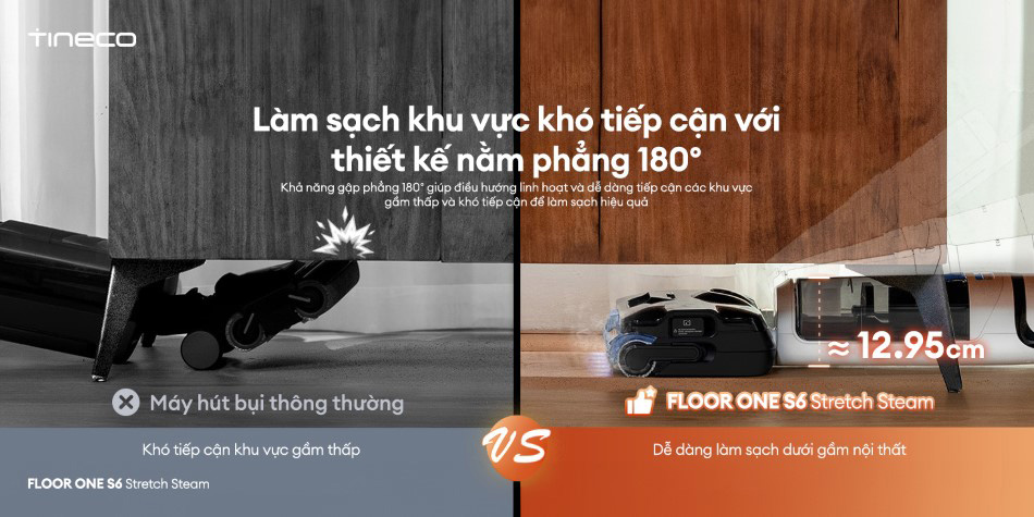 Tineco FLOOR ONE S6 Stretch Steam