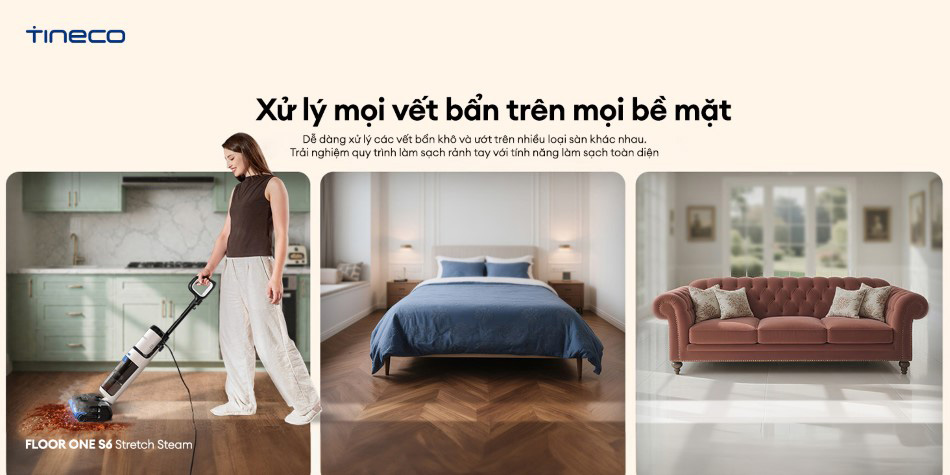Tineco FLOOR ONE S6 Stretch Steam
