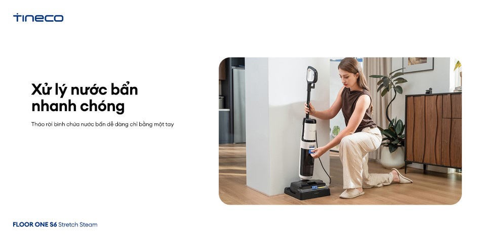 Tineco FLOOR ONE S6 Stretch Steam