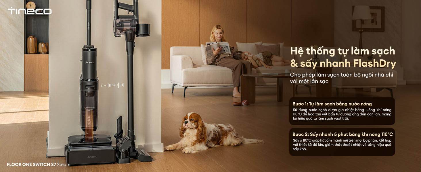 Tineco Floor One Switch S7 Steam