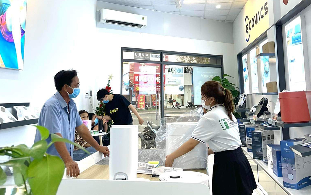 Mua robot hút bụi lau nhà chính hãng, giá tốt tại Xuyên Mộc