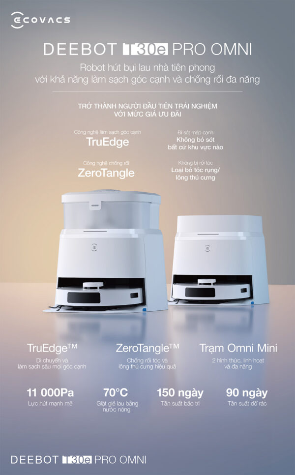 Deebot T30e Pro Omni