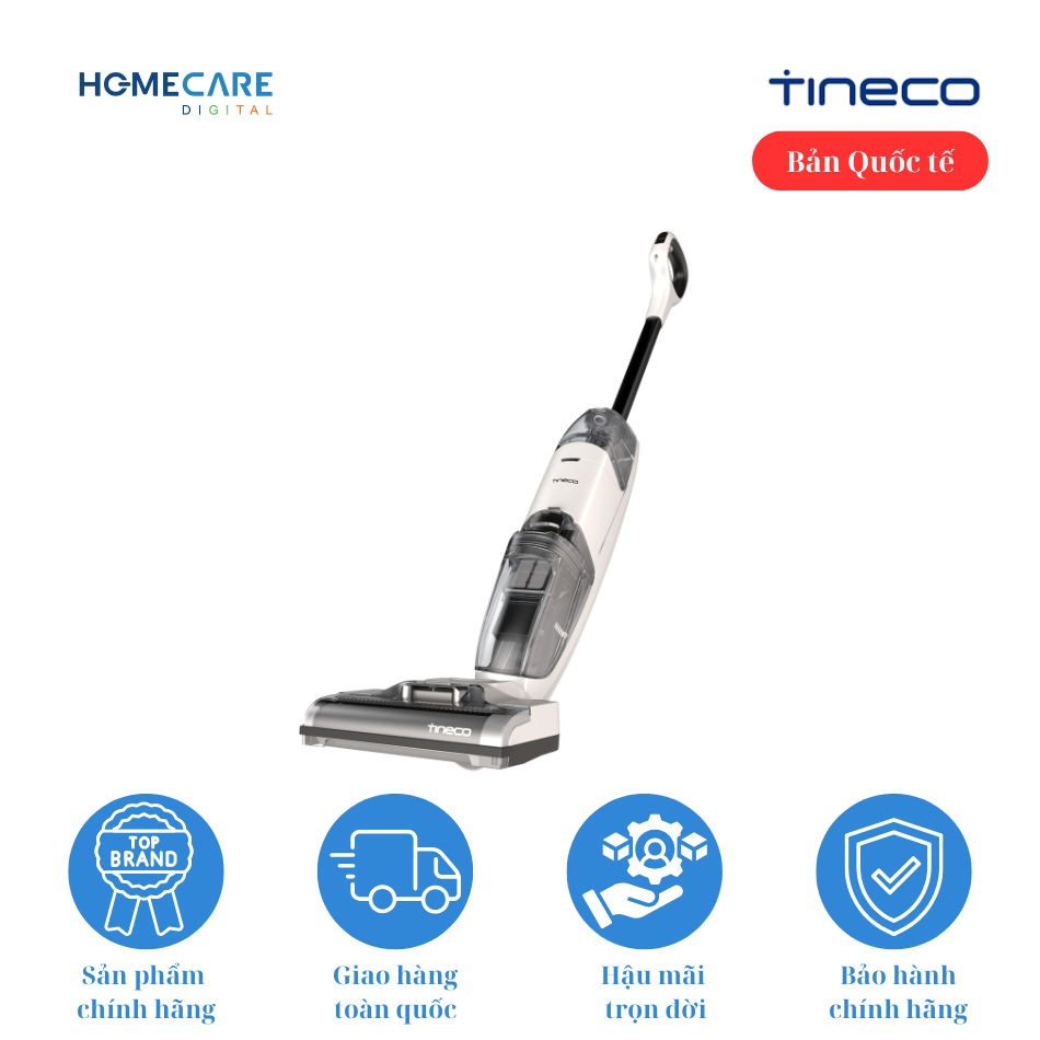 Máy hút bụi lau sàn khô và ướt Tineco iFLOOR 2 MAX