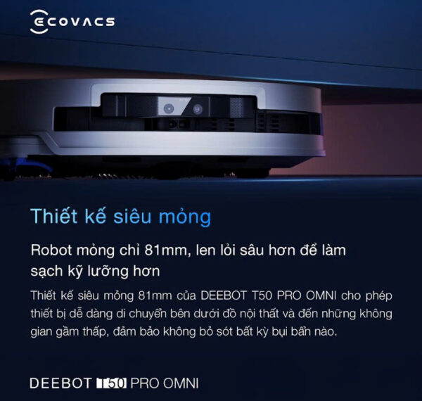 Deebot T50 Pro Omni