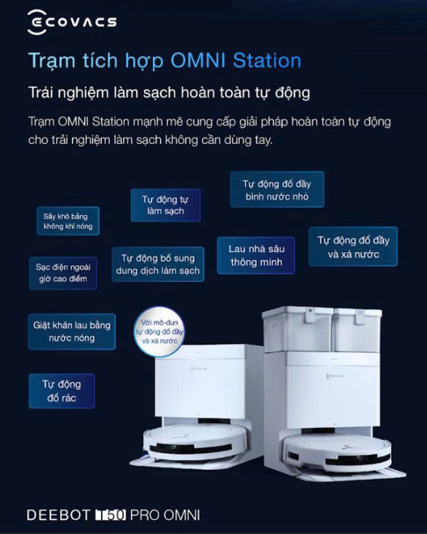 Deebot T50 Pro Omni