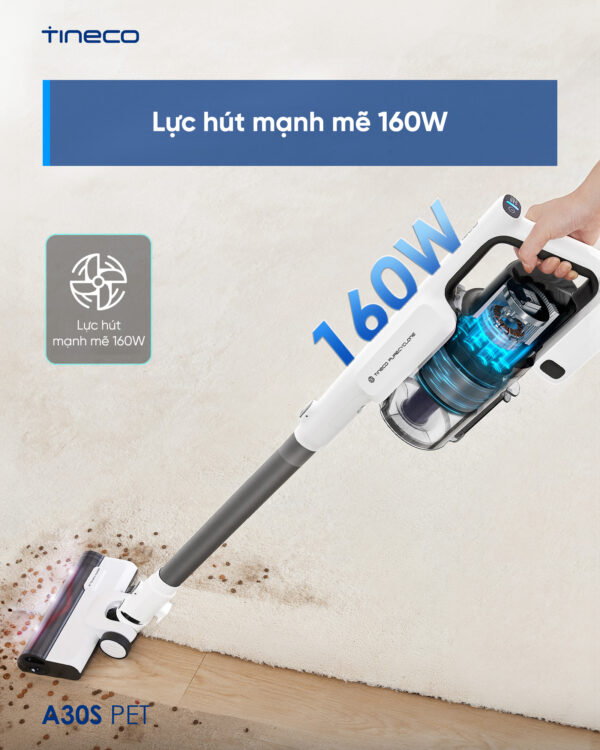 Máy hút bụi cầm tay không dây Tineco A30S Pet