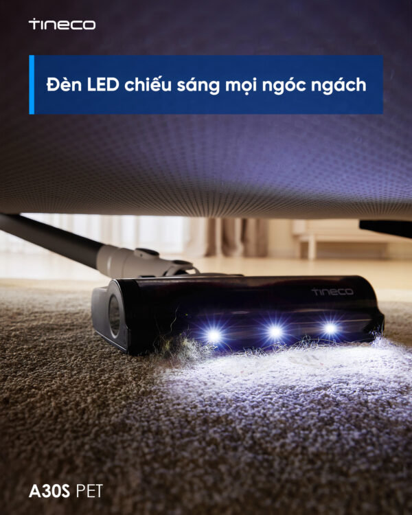 Máy hút bụi cầm tay không dây Tineco A30S Pet
