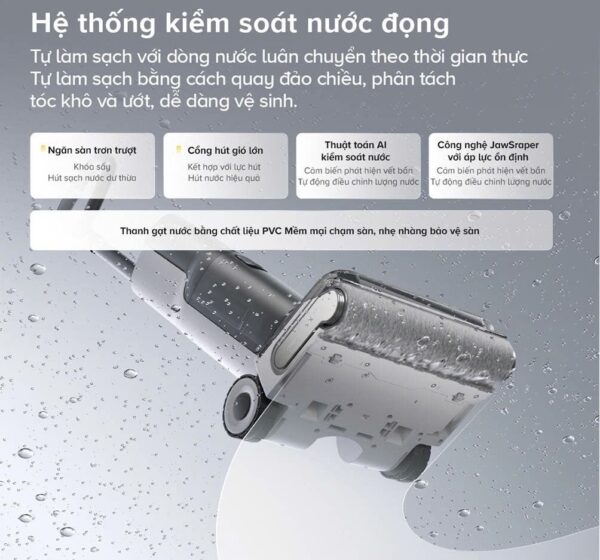 Máy hút bụi lau sàn khô và ướt Roborock F25