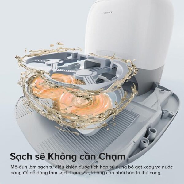 Robot hút bụi lau nhà Roborock Qrevo Curv
