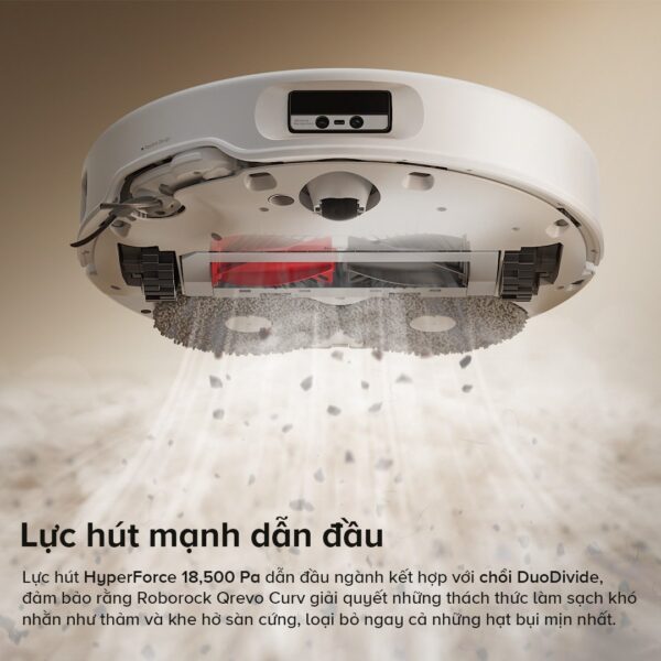 Robot hút bụi lau nhà Roborock Qrevo Curv