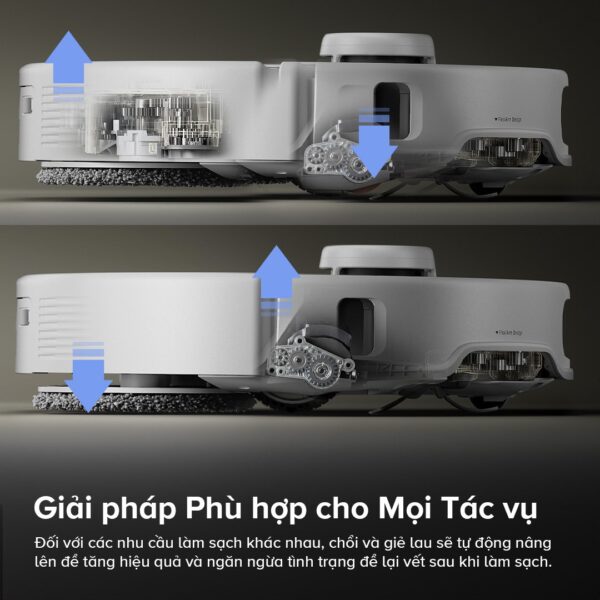 Robot hút bụi lau nhà Roborock Qrevo Curv