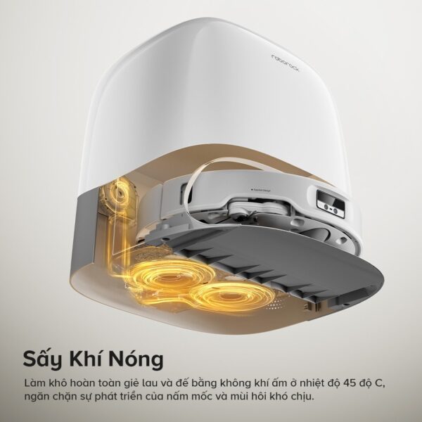 Robot hút bụi lau nhà Roborock Qrevo Curv