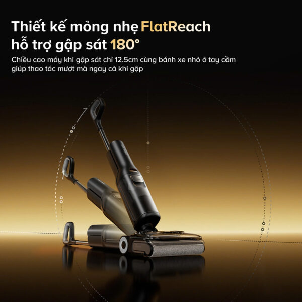 Máy hút bụi lau sàn khô và ướt Roborock F25 ACE Combo