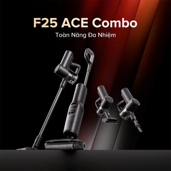 Máy hút bụi lau sàn khô và ướt Roborock F25 ACE Combo