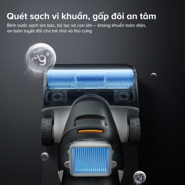Máy hút bụi lau sàn khô và ướt Roborock F25 ACE Combo