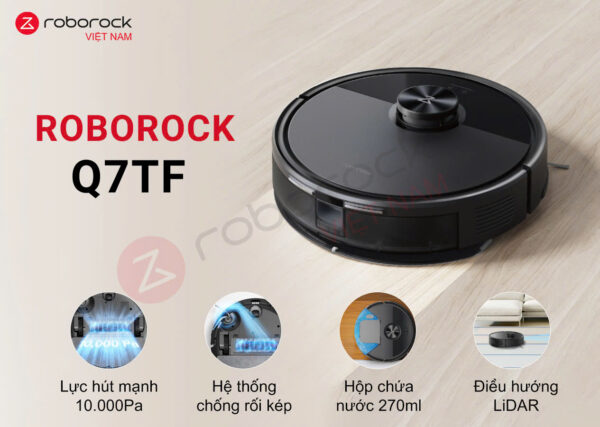 Robot hút bụi lau nhà Roborock Q7TF