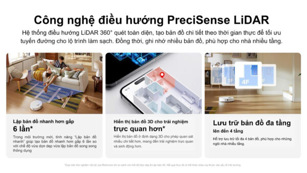 Robot hút bụi lau nhà Roborock Qrevo 5AE