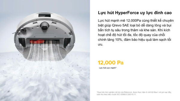 Robot hút bụi lau nhà Roborock Qrevo 5AE
