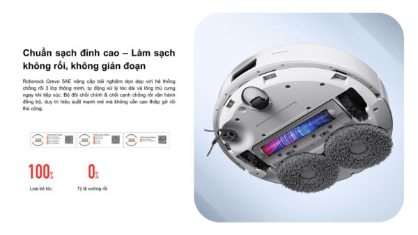 Robot hút bụi lau nhà Roborock Qrevo 5AE
