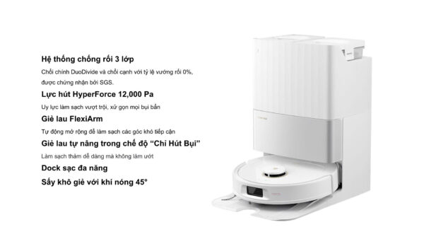 Robot hút bụi lau nhà Roborock Qrevo 5AE