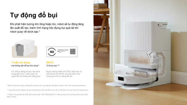 Robot hút bụi lau nhà Roborock Qrevo 5AE