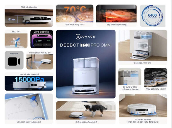 Deebot T50 Pro Omni – Auto