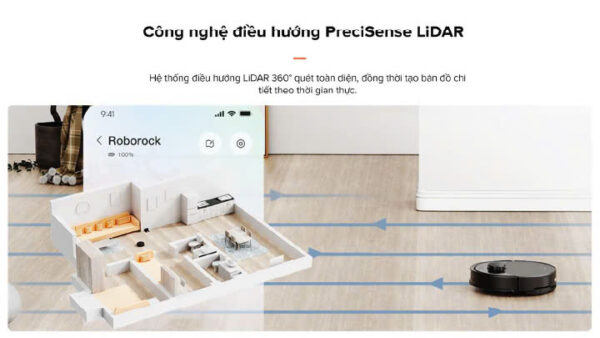 Robot hút bụi lau nhà Roborock Q10 PF