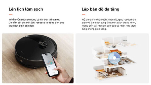 Robot hút bụi lau nhà Roborock Q10 PF