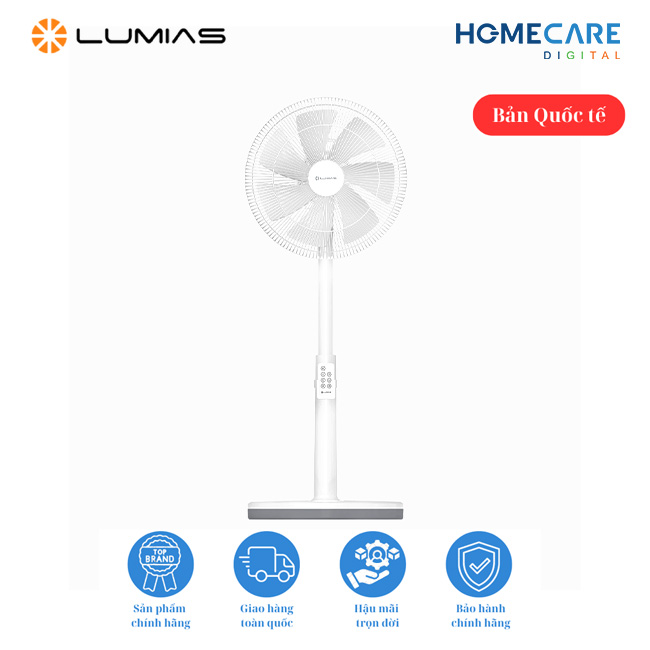 Quạt cây Lumias màu trắng F08E